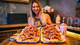 The Craziest Food Challenge Ive Ever Filmed  YADAs Chicken amp Waffles Challenge [upl. by Cardon167]