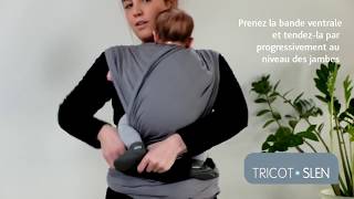 Comment Installer de lécharpe Tricot slen Babylonia  naturioufr [upl. by Ziegler]