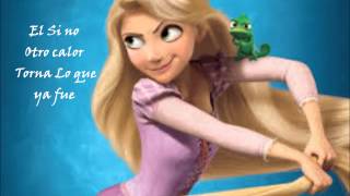 Rapunzel Brilla linda flor Letra [upl. by Netloc]