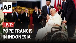 LIVE Pope Francis speaks at a church in Indonesia [upl. by Salba721]