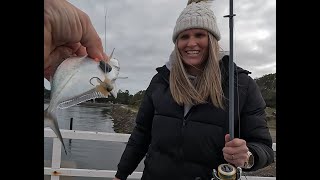 Fishing the Moyne River at Port Fairy with my wife Casey for four species [upl. by Trevor]