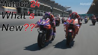 MotoGP 24  Whats New [upl. by Elacsap]