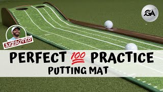 Perfect Practice Putting Mat Review  Dustin Johnson Approved [upl. by Elizabeth]