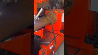 Pipe Cutting By Robot Machine robot cuttingskills construction machine steel [upl. by Cherilyn562]