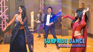 Avonshiya amp Chrishanth  WEDDING SURPRISE DANCE  2023 [upl. by Salvucci323]