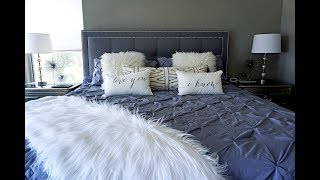 HOUSE TOUR  50 Shades of grey Master bedroom amp Guest room [upl. by Nicki]