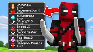 I Became DEADPOOL in Minecraft [upl. by Ailime]