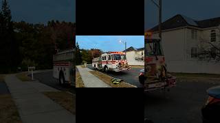 802 on site￼ of a house fire ￼ [upl. by Askwith]