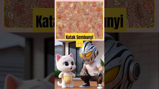 Katak Sembunyi dimana adek kucing bingung kucinglucu puzzle funny videoviral fyp shortvideo [upl. by Kcirdez]