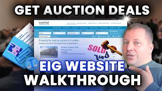 How to Get Auction Deals  Watch Before Bidding  EIG Property Auctions Website Walkthrough [upl. by Ruvolo]