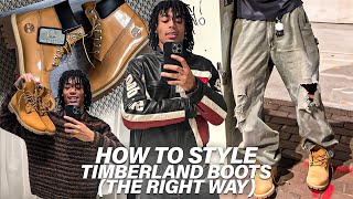 How To Style Timberland Boots The Right Way [upl. by Naro]