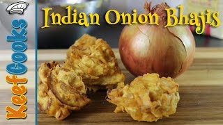 Indian Onion Bhajis Recipe [upl. by Thayer]