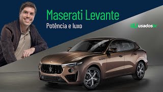 Descubra o Poder e a Elegância do Maserati Levante  Usadosbr [upl. by Aissatan]