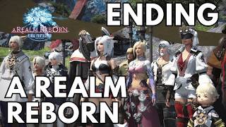 Ultima and Lahabrea FFXIV A Realm Reborn 20 Final Cutscene [upl. by Busey]