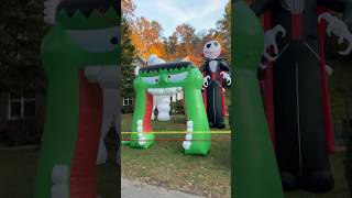 2024 Halloween Inflatables Setup [upl. by Nadoj]