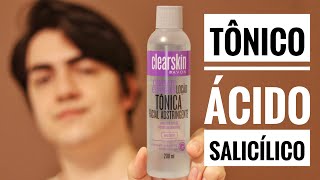 Tõnico Avon com Ácido Salicílico Clearskin Tônico Adstrigente [upl. by Kingston]