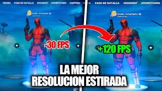 Cómo CAMBIAR la RESOLUCIÓN en FORTNITE RESOLUCIÓN ESTIRADA 2024 sin PROGRAMAS  FPS [upl. by Lovash]