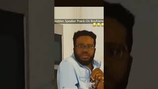 Hidden Speaker Prank On Boyfriend viralshorts fyp prank viralvideo viralprankvideo foryoupage [upl. by Avon]