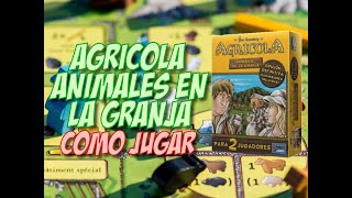 Agrícola Animales en la Granja Edición Definitiva Cómo JugarTutorial  🐄 Granja 🐑 [upl. by Anitreb]