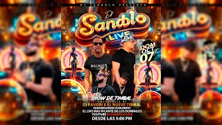 DOMINGO DE MATINE SALSERO DJ FAVORI EL NUEVE TIMBAL DJ SANDOLO DJ AUDIO [upl. by Trautman]