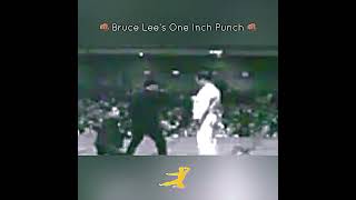 Bruce Lees one inch punch 👊 [upl. by Adnilemreh]