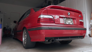 BMW E36 M3 cold start up and exhaust sound [upl. by Man]