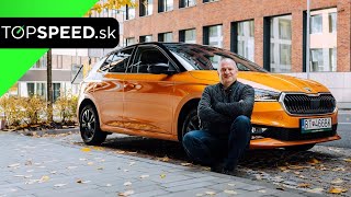 TEST 2021 ŠKODA FABIA TSI  prázdna či plná žerie takmer rovnako [upl. by Anirdna]