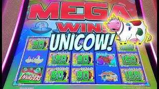 🚨🚨 HIGH LIMIT UNICOW  HUGE JACKPOT HANDPAY [upl. by Ocicnarf]