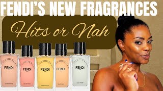 7 New Fendi Fragrances My Initial Reaction amp Review fragrancecollection [upl. by Atirma99]