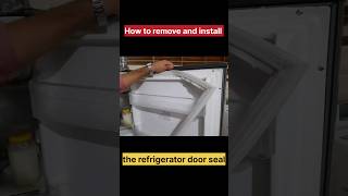 How to change the refrigerator door seal [upl. by Katherine]