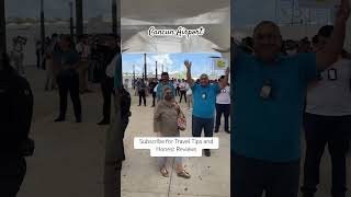 Finding our Transportation Service at the Cancun Airport cancun airport travel [upl. by Kapoor257]