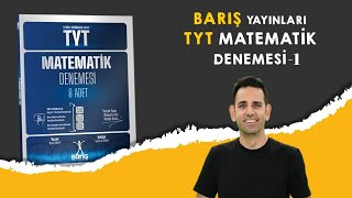 Barış TYT Matematik 1Deneme Çözümleri 2025 YKS [upl. by Yaras]