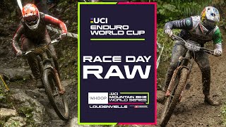 RACE DAY RAW  UCI Enduro World Cup Finals [upl. by Nidnarb]