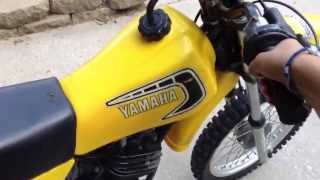 1981 yamaha yz80 startup [upl. by Anayaran146]