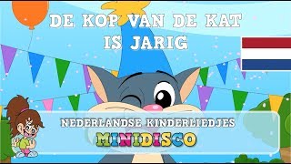 DE KOP VAN DE KAT  Kinderliedjes  Liedjes voor Peuters en Kleuters  Minidisco [upl. by Kellsie]