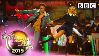 Saffron Barker and AJ Jive to Every Little Thing She Does Is Magic  Halloween  BBC Strictly 2019 [upl. by Hteazile]