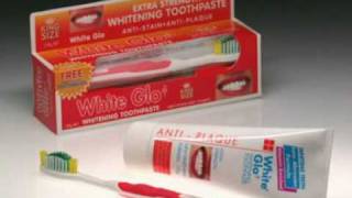 White Glos Antiplaque whitening toothpaste [upl. by Lewap123]