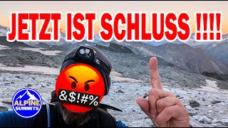 JETZT IST SCHLUSS  alpinesummits bergsteigen youtube [upl. by Nickerson]