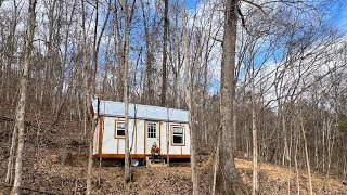 Tiny Home Tour at Buffalo Creek  8’x20’ NEW Panel Assembly Line Home 39900 FOR SALE 🏡💵 [upl. by Arykahs]