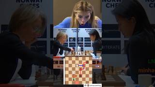 Oh my poor heart 💔 NorwayChess AnnaCramling chess shortsvideo [upl. by Philbrook880]