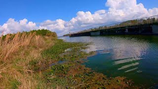 Bass Spot RECON Inglis Lock GREEN Water Lake Rousseau Nature Coast Florida [upl. by Gmur]