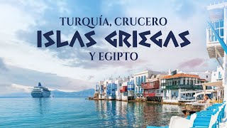 Turquía Crucero Islas Griegas y Egipto [upl. by Lubet429]