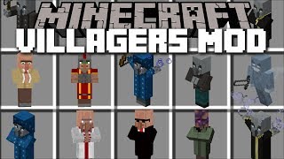 Minecraft SCARY VILLAGER MOD  FIGHT OFF EVIL VILLAGERS WITH GOLEMS Minecraft [upl. by Ayatnwahs]