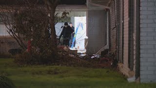 Car crashes into nursing home on Indianapolis west side [upl. by Yonah]