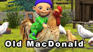 Old MacDonald had a farm  Song for children by Studio quotÇamarroketquot [upl. by Jobi]