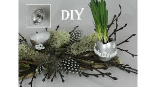 DIY Osterdeko  Easter decor [upl. by Ardnuahsal737]