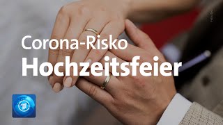 Risiko bei Feiern Heiraten in Zeiten von Corona [upl. by Kuo]