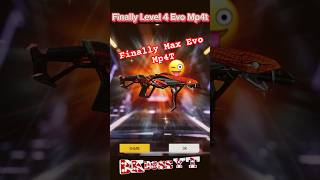 finally level 4 evo mp4t freefire shorts ff ffshorts [upl. by Oilcareh]