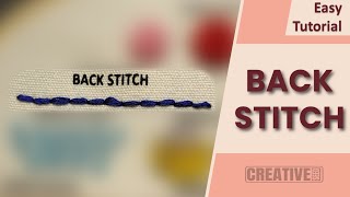 Perfecting the BACK STITCH  Essential Hand Embroidery Guide  Creative Seed [upl. by Karisa]