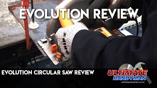 Evolution circular saw review [upl. by Aikal]